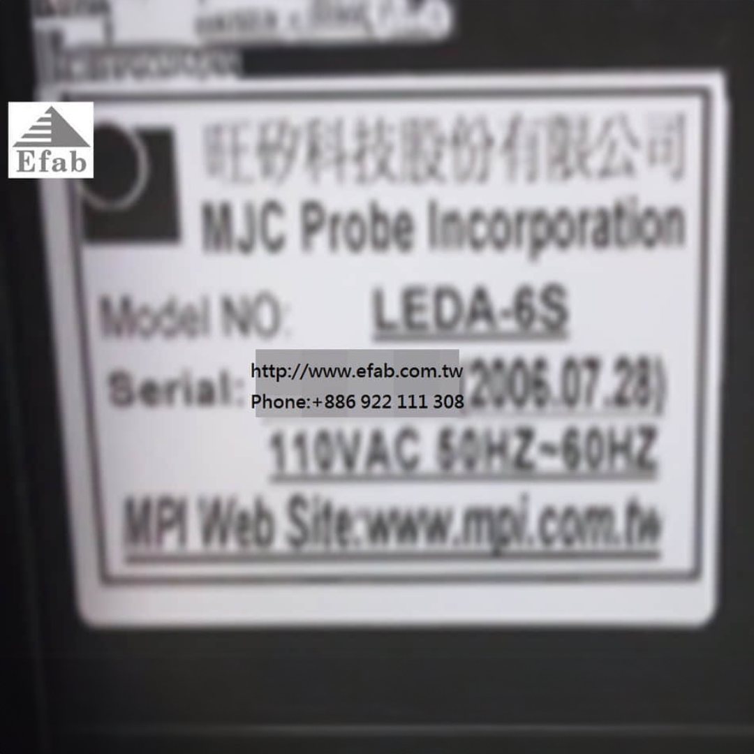 MJC - 6" Semi-Auto Chip Prober LEDA6S