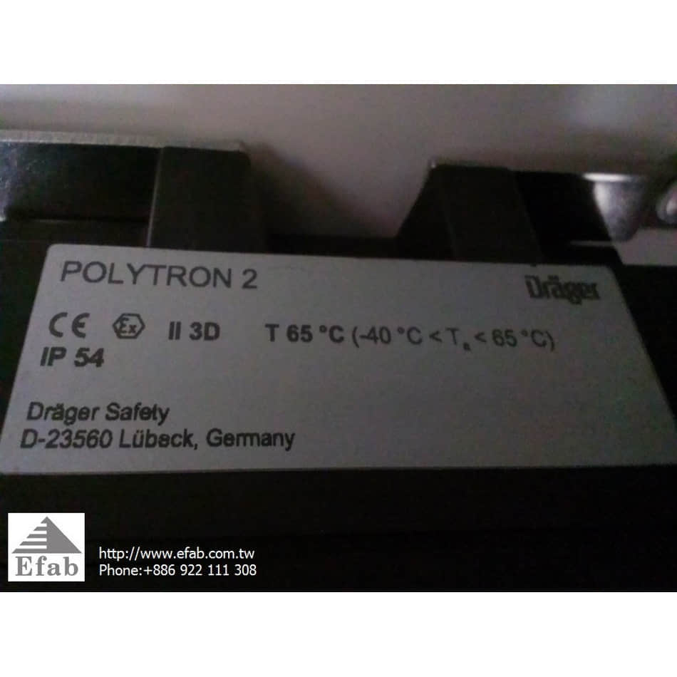 Drager Safety Inc. POLYTRON 2 ,NH3 & H2