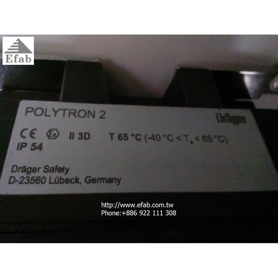 Drager Safety Inc. POLYTRON 2 ,NH3 & H2