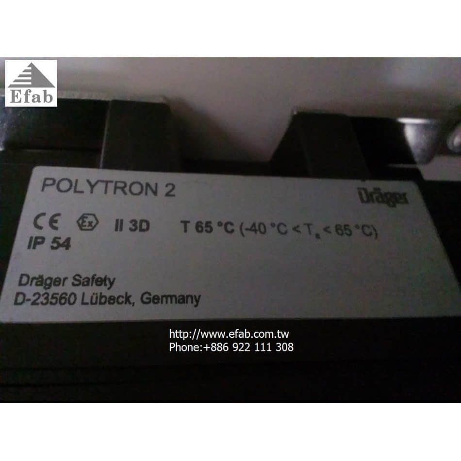 Drager Safety Inc. POLYTRON 2 ,NH3 & H2