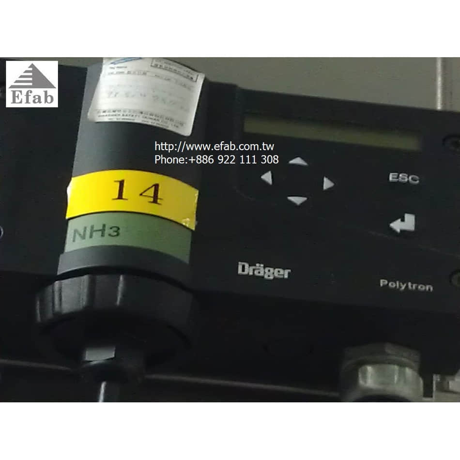 Drager Safety Inc. POLYTRON 2 ,NH3 ,Cl2 & H2