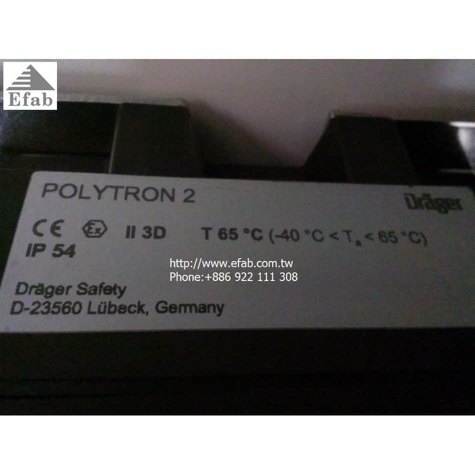 Drager Safety Inc. POLYTRON 2 ,NH3 & H2