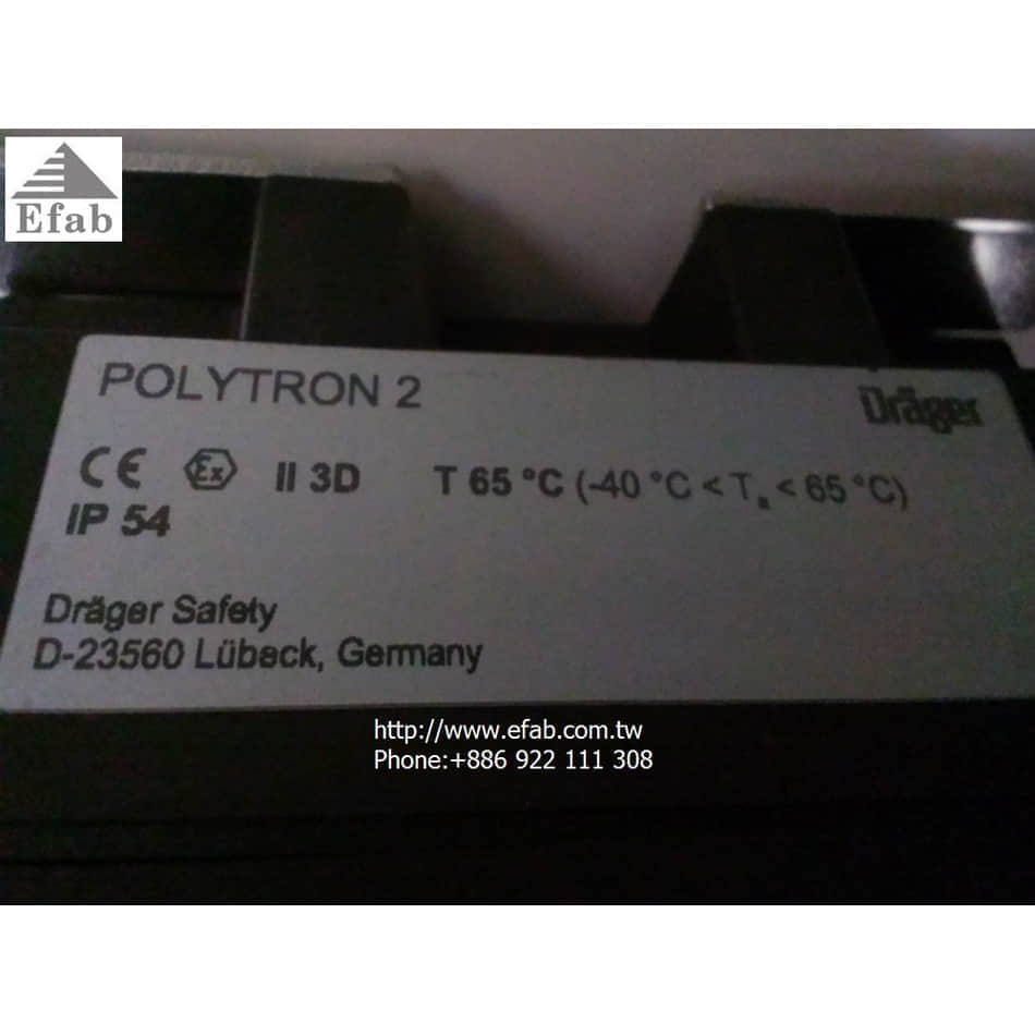 Drager Safety Inc. POLYTRON 2 ,NH3 & H2