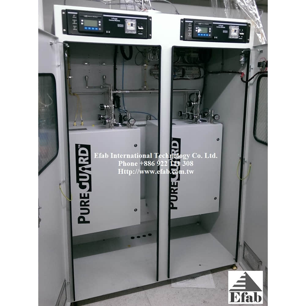 Johnson Matthey HP-480-V-Purge Hydrogen Purifiers (220SLPM=13.2Nm3/hr), SOLD