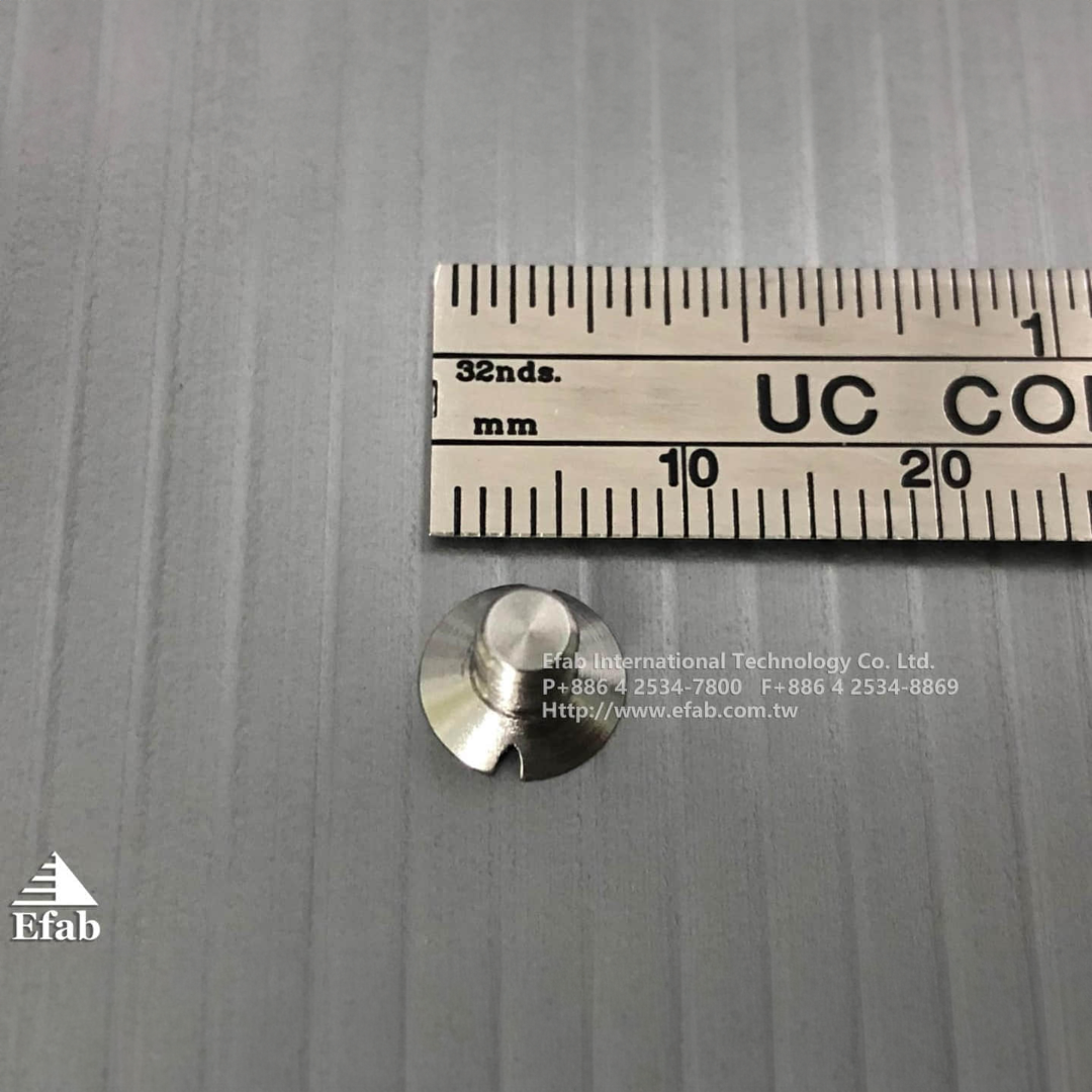 EFAB - Molybdenum Slotted Countersunk Screw