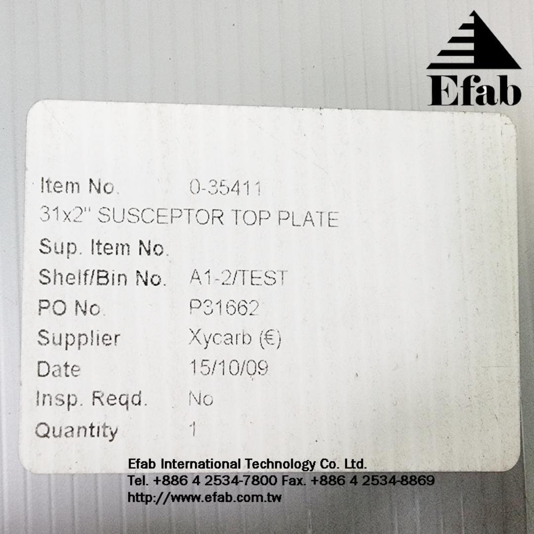 EFAB - Susceptor 31x2 (Top Plate)