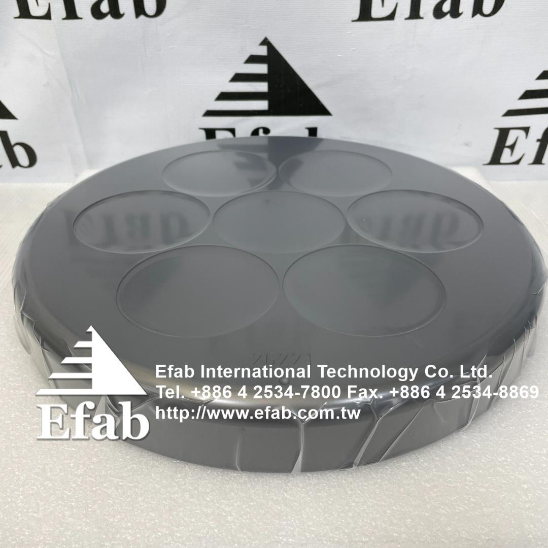 Efab Crius 7x4'' SiC Coated Susceptor, Pocket Depth 0.8mm