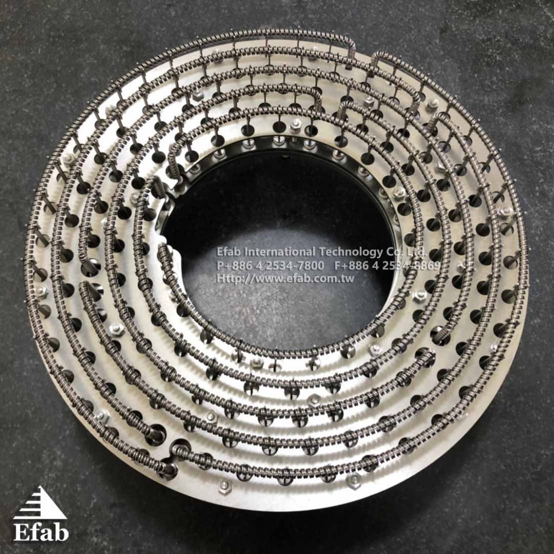 EFAB - Aixtron Crius 31x2" HI-TEMP Tungsten Heater Zone A/B/C