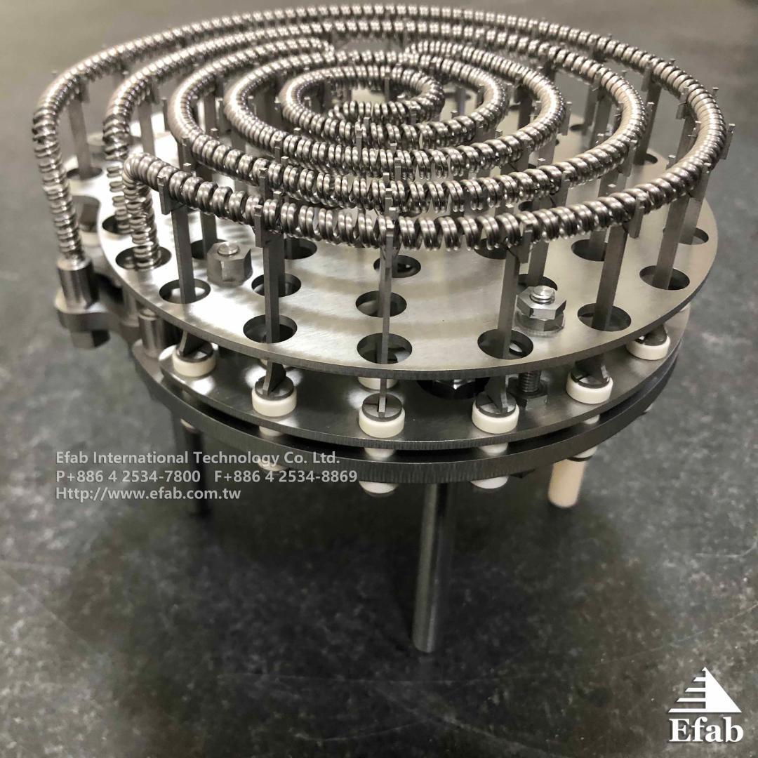 EFAB - Aixtron Crius 31x2" HI-TEMP Tungsten Heater Zone A/B/C