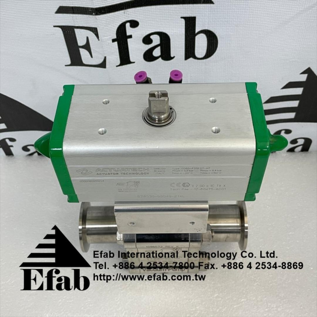 EFAB- pneumatic actuator GD60-F05F07-HT / KF40