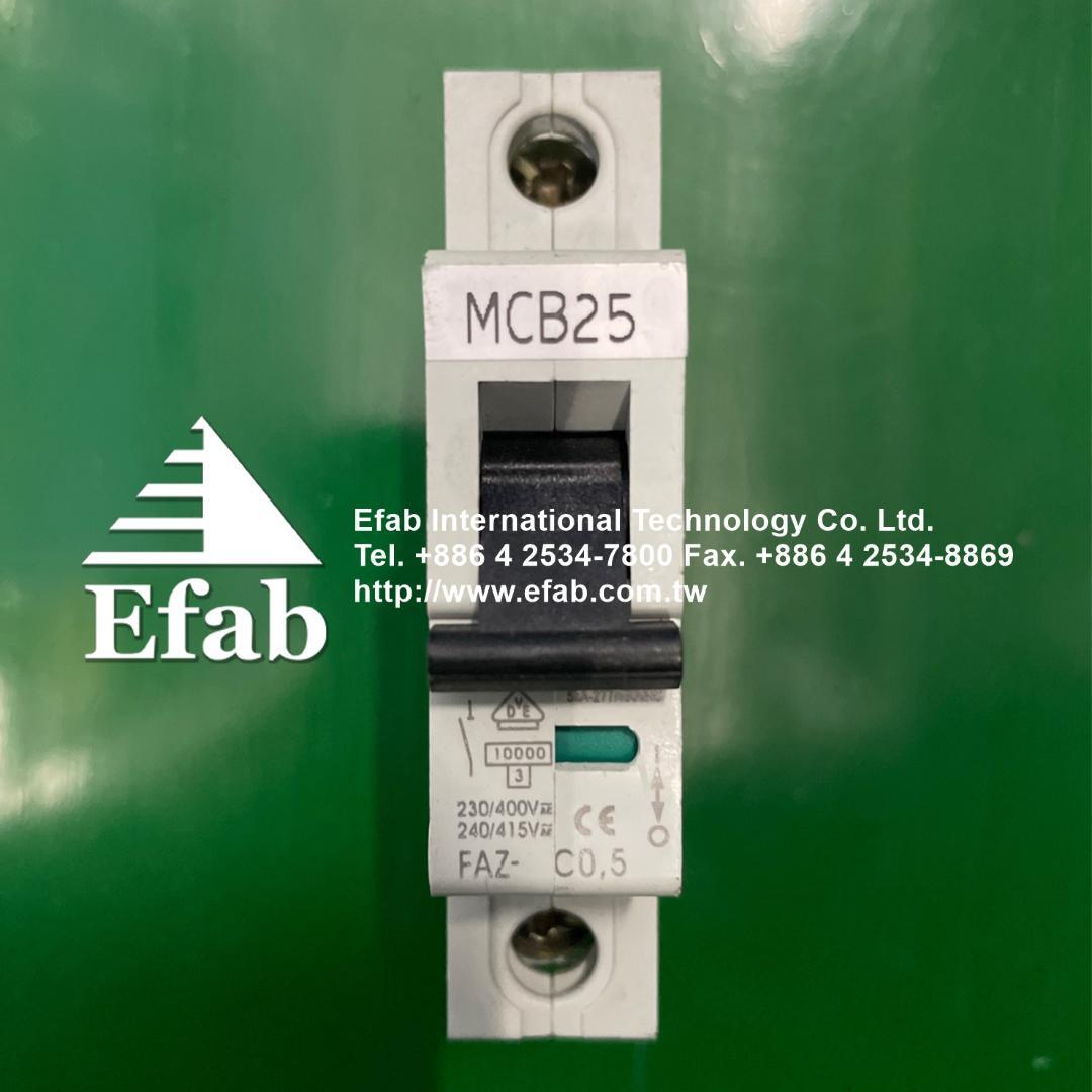 EFAB - Breaker FAZ-C0.5