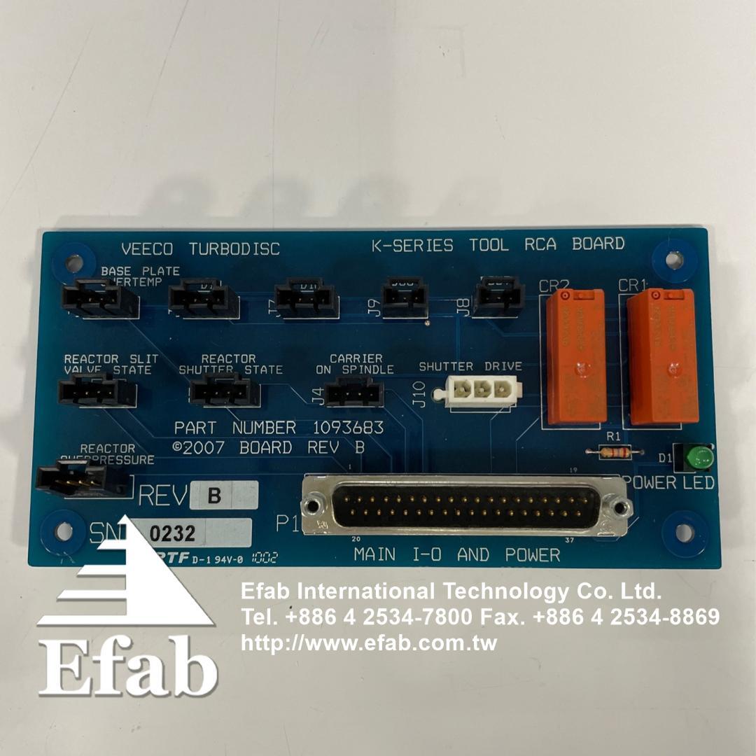 EFAB - Tool RCA Board