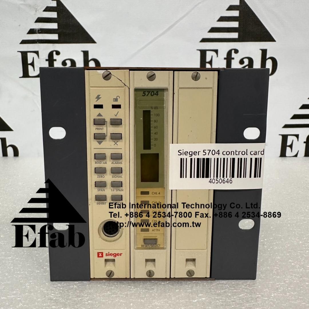 EFAB - 5704 Control Card