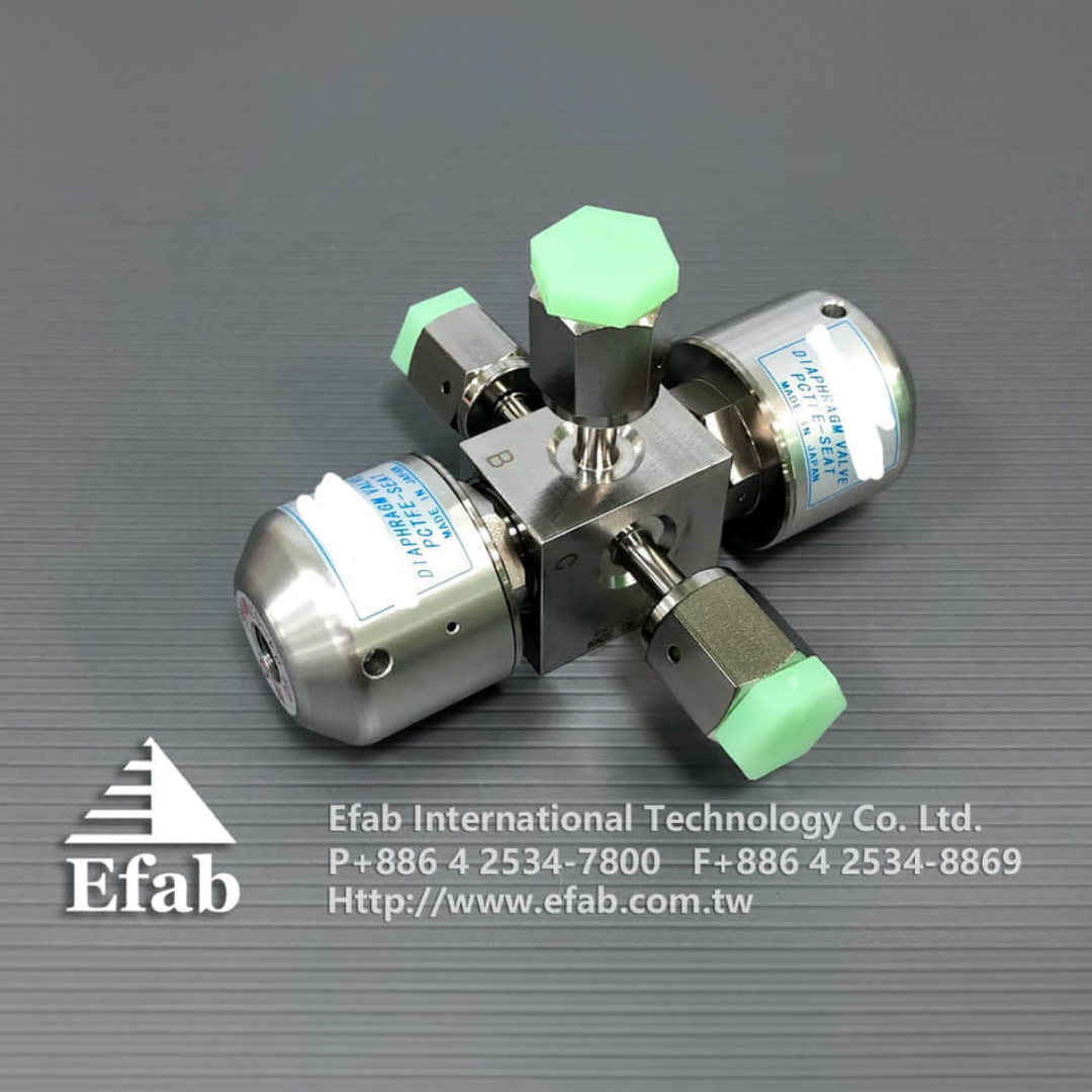 EFAB - Diaphragm 3/2 Valve