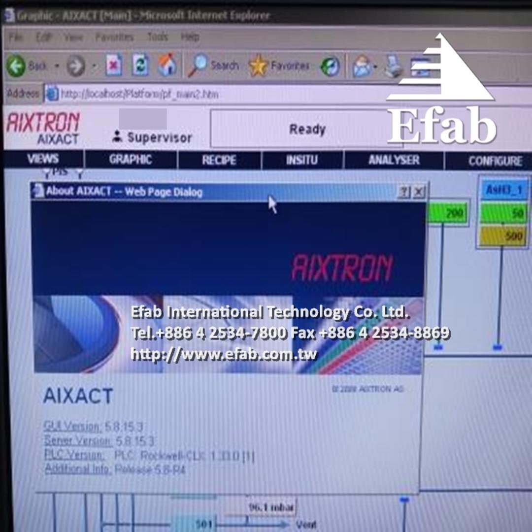 Aixtron 2600G3 12x4" AsP MOCVD system