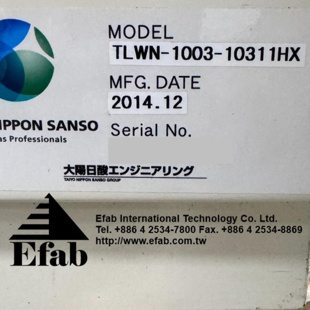 NIPPON SANSO Scrubber TLWN-1003-1031 1HX