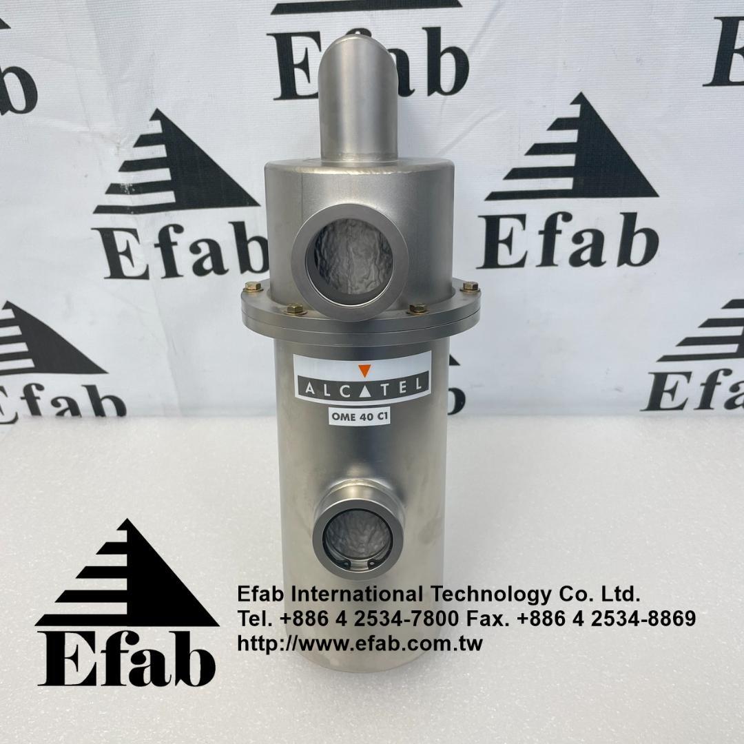 EFAB - ALCATEL OME-40-C1 KF40 OIL MIST ELIMINATOR FLANGE VACUUM PUMP FILTER for Thomas Swan 1x2"