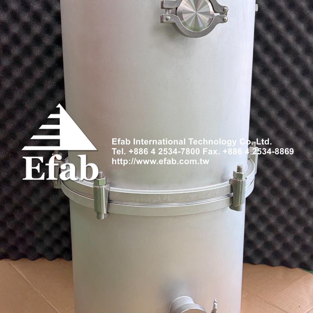 Efab Particle Filter, CT2000, 2xDN40KF (Vertical Cartridge Filter)