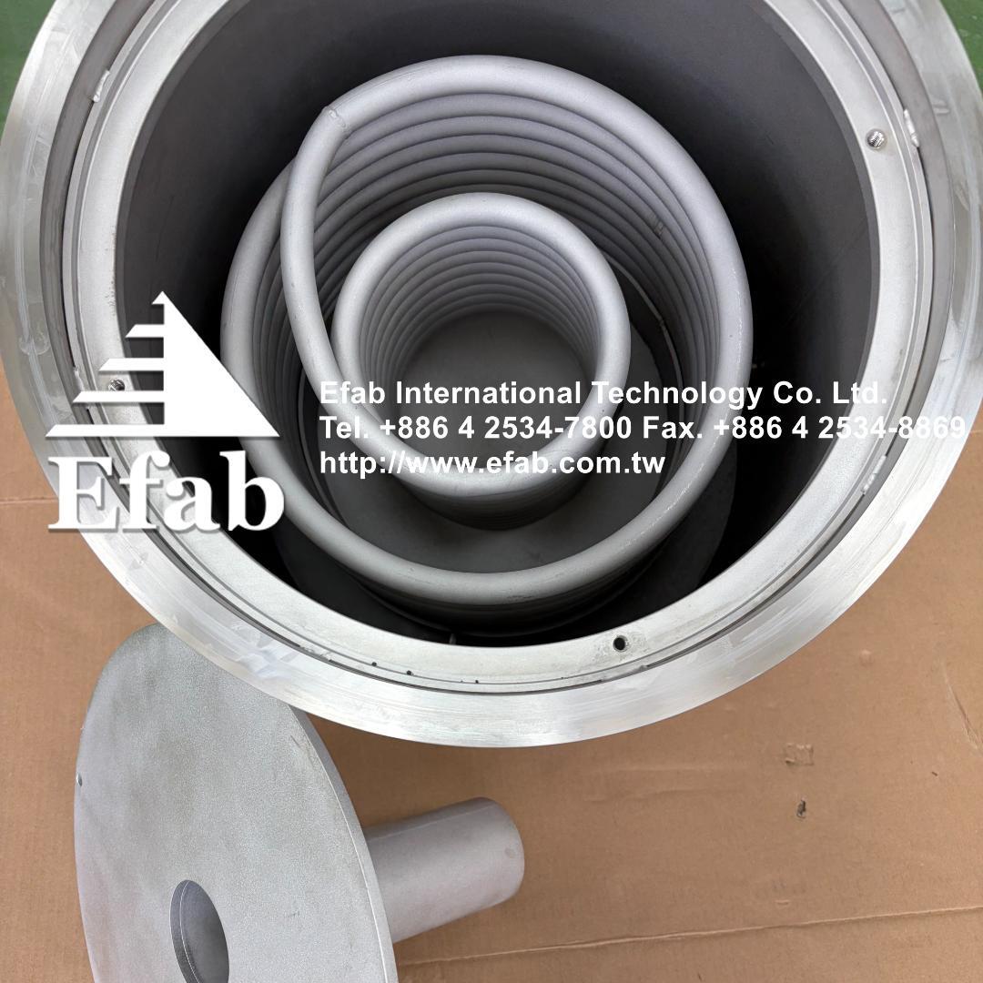 Efab Particle Filter, CT2000, 2xDN40KF (Vertical Cartridge Filter)