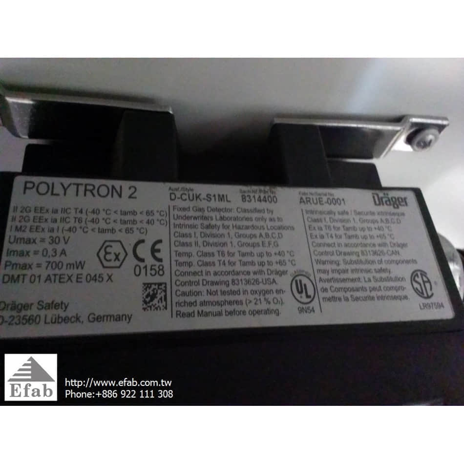 Drager Safety Inc. POLYTRON 2